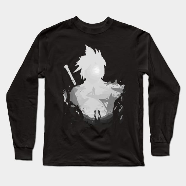 Another Reunion Grey V.:Final fantasy 7 remake Long Sleeve T-Shirt by Vertei